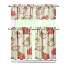 Fruit Kitchen Curtain Valance Set 36 Inch