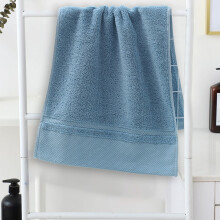 Bath Towel Solid Color Thick Absorbent Quick-Dry Adult Towel