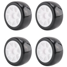 4 StüCke 58Mm Reifen 12Mm Hex RäDer mit Schwamm für 1/10 1/12 RC Drift Auto 3Racing Sakura M4 M5 MST TCR M04 M05
