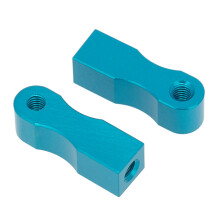 2 StüCke Metal Servo Mount Befestigungs Halterung für TT01 TT-01 1/10 RC Auto Upgrade Teile