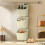 Karymi Wall-Mounted Stackable Storage Basket Beige 1
