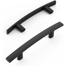 Kitchen Cabinet Pulls Matte Black 3 Inch 10 Pack