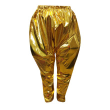 Street Dance Harem Pants with Gold Print for Kids 5-6 Years