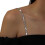 Rhinestone Bra Shoulder Straps Crystal Chain for Wedding 1