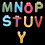 Magnetic Alphabet Letters for Refrigerator Education 3