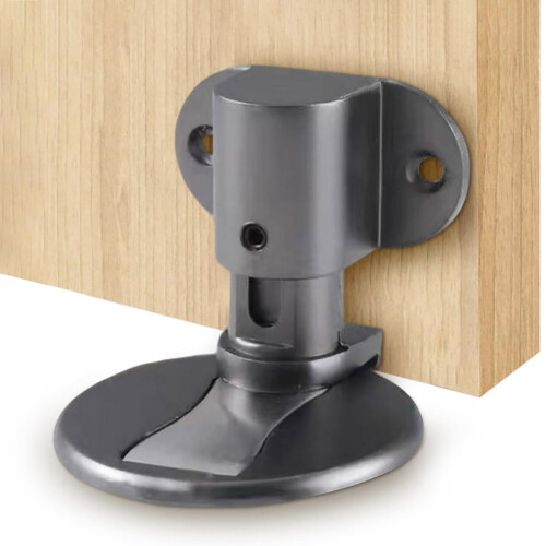 Adjustable Door Stopper with Magnet Base for All Doors