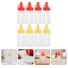 Mini Condiment Squeeze Bottles Portable Sauce Containers 8