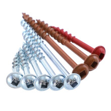 Carbon Steel Self-Tapping Screw Slotted 1-1/4 Inch 100 Pcs