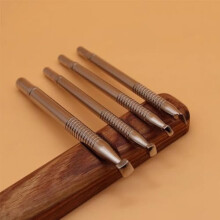 Leather Stamps Beveler Set 304 Stainless Steel 4 Pcs