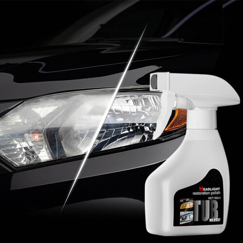 Car Headlight Restoration Cleaner Crystal Coating 180ml