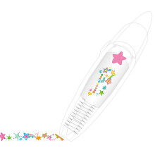 Lace Tape Pen Cute Animal Design Refillable Kawaii Tape