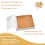 Rose Gold Leaf Foil Sheets 3.15 x 3.35 in 100 pcs 3