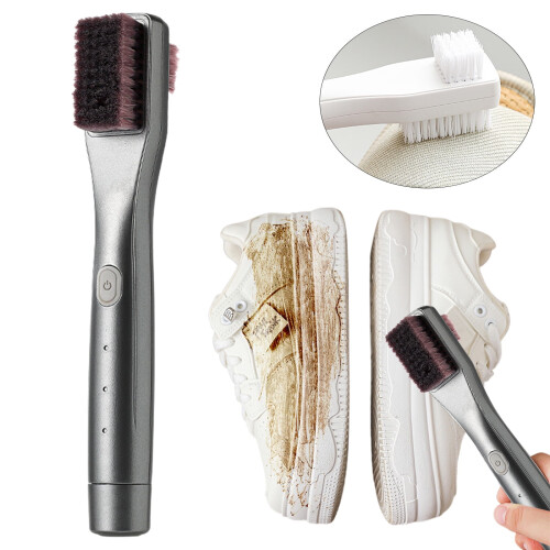 Electric Shoe Brush 3-Speed Rechargeable Portable