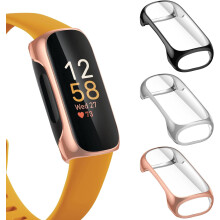 Screen Protector and TPU Bumper Case for Fitbit Inspire 3