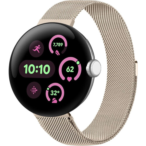 Stainless Steel Mesh Band for Google Pixel Watch 3 41mm