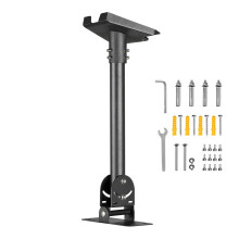 Starlink Gen 3 V3 Adjustable Roof Mount Steel Pole Kit Black