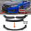 Front Lip Splitter Body Kit Matte Black 1
