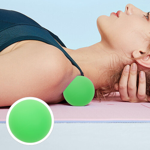 Lacrosse Ball Self-Massage Tool Light Green 1 Pack
