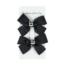 Halloween Hair Bow Pumpkin Bat Spider Ghost 1pc