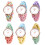 Women's Braided Elastic Quartz Watch with Stretchy 7
