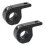 Motorcycle Headlight Mounting Brackets 2 pcs 1 inch Black 1