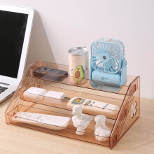 Clear 3-Tier Display Riser Stand 10.6 Inch Plastic