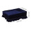 Dark Blue Piano Bench Cover Stretchable Sturdy Pleuche 6