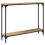 VidaXL vidaXL Console Table Artisan Oak 100 x 22.5 x 75 cm Engineered Wood 4