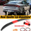 Rear Trunk Spoiler Lip Adjustable 45-50 Inch ABS Duckbill 1