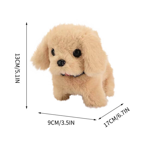 Robot Puppy Toy Interactive Walking Barking Tail Wagging 2