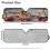 Foldable Windshield Sun Shade for Jeep Wrangler TJ JK JKU 7