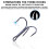Slow-sinking multi-jointed swimbait bass lure freshwater 4
