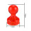 Magnetic Push Pins Transparent 10 pcs 6
