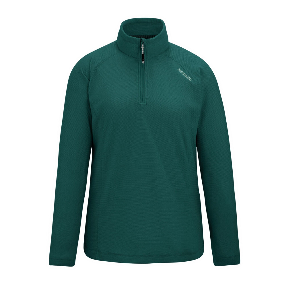 Regatta (18 Uk, Mediterranean Green) Great Outdoors Womens/Ladies Montes Half Zip Fleece Top