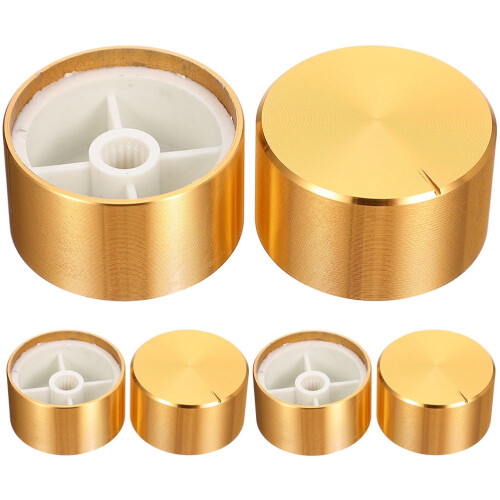 Metal Round Guitar Volume Knobs 6-Pack 2