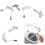 Handheld Bidet Sprayer Set with Hose and Holder 3