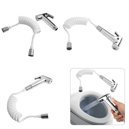 Handheld Bidet Sprayer Set with Hose and Holder 2