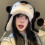 Penguin Plush Earmuffs Hat Winter Warm Furry Hat 4