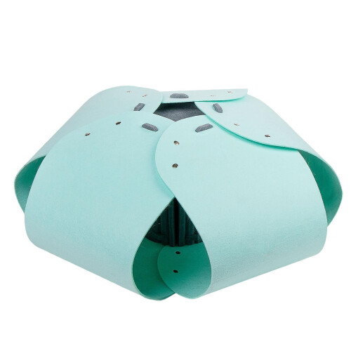 Cat Tunnel Bed Semi-Enclosed Soft Lightweight Light Blue 1