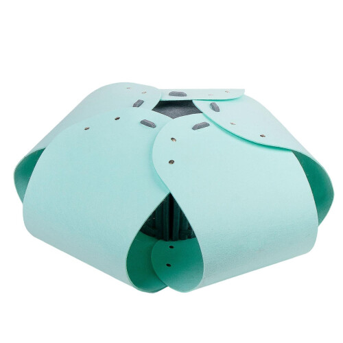 Cat Tunnel Bed Semi-Enclosed Soft Lightweight Light Blue 2