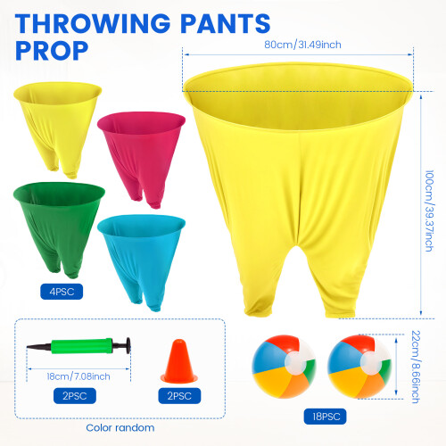 Granny Pants Toss Game Set 4 Pcs with 18 Balls 2