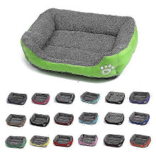 (XXL) 25-26 Blackish Green Pet Dog Bed Large Size Pet House Waterproof Bottom Soft Wool Warm Cat Bed