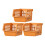 Stackable Storage Baskets with Wheels and Drainage 3-Piece 3