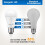 LED Bulbs A19 E26 3000K Warm White 500/1000/1500lm 2-Pack 3