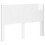 VidaXL vidaXL Headboard High Gloss White Engineered Wood 5