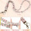 Teacher Scrunchie Lanyard Stretchy Neck ID Badge Holder 1 4