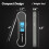 Instant-Read Meat Thermometer 0.5 Waterproof LCD 6