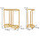 Disposable Cup Storage Rack Gold Single Cell 6