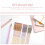 Clear Duct Tape Washi Planner Tape 10 Rolls 4