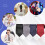 Men's Zipper Tie Adjustable Necktie Polyester 4 Pack 3